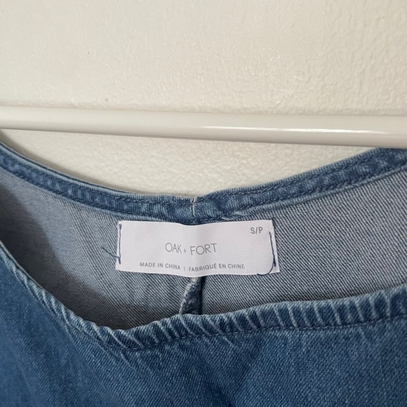 Oak and Fort Denim Light weight Dress - Picture 3 of 3